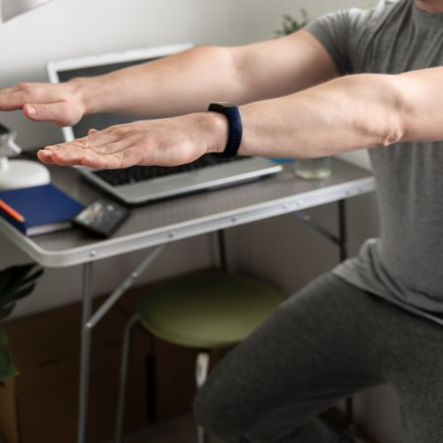 Fysisk og mental træning på hjemmearbejdspladsen