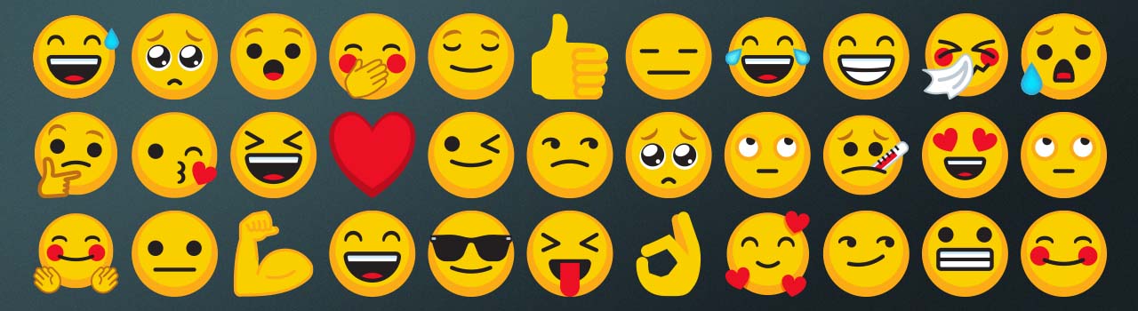 Emojis i arbejdsmails