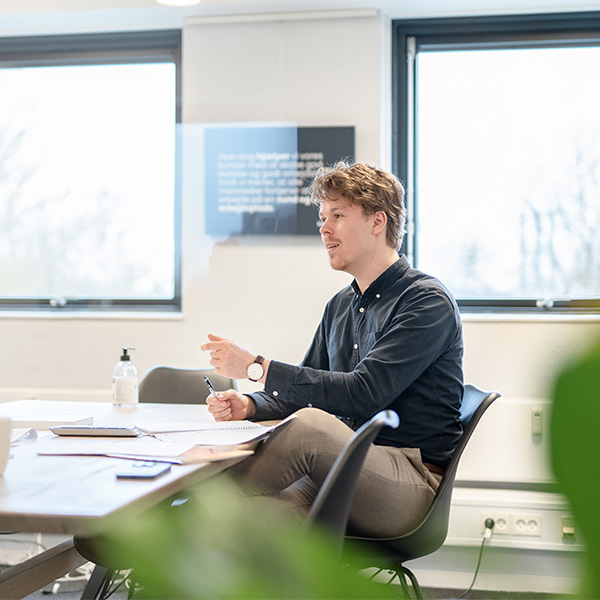 Kandidat til jobsamtale