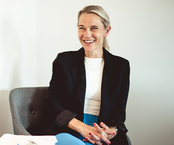 Erhvervspsykolog fra Human House i psykologsamtale