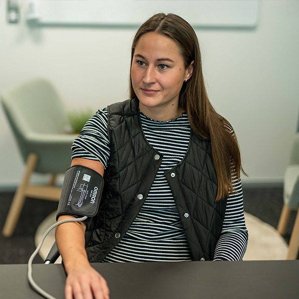 Sundhedstjek - måling af blodtryk