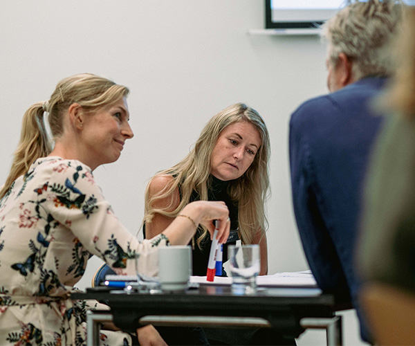 Kursister på MBTI-workshop