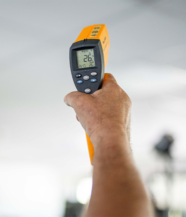 Temperaturmåler laser