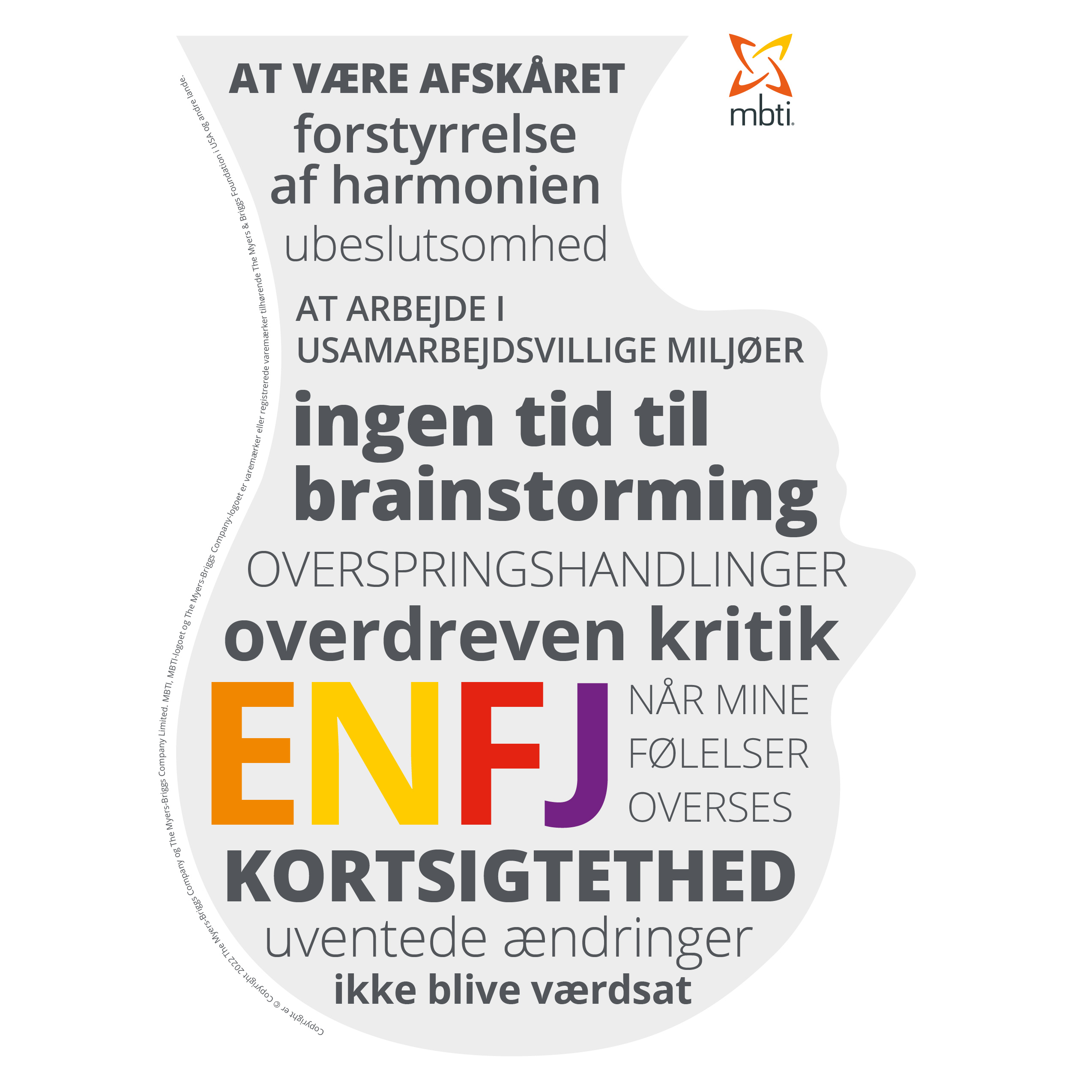 ENFJ stresshoved på dansk MBTI®