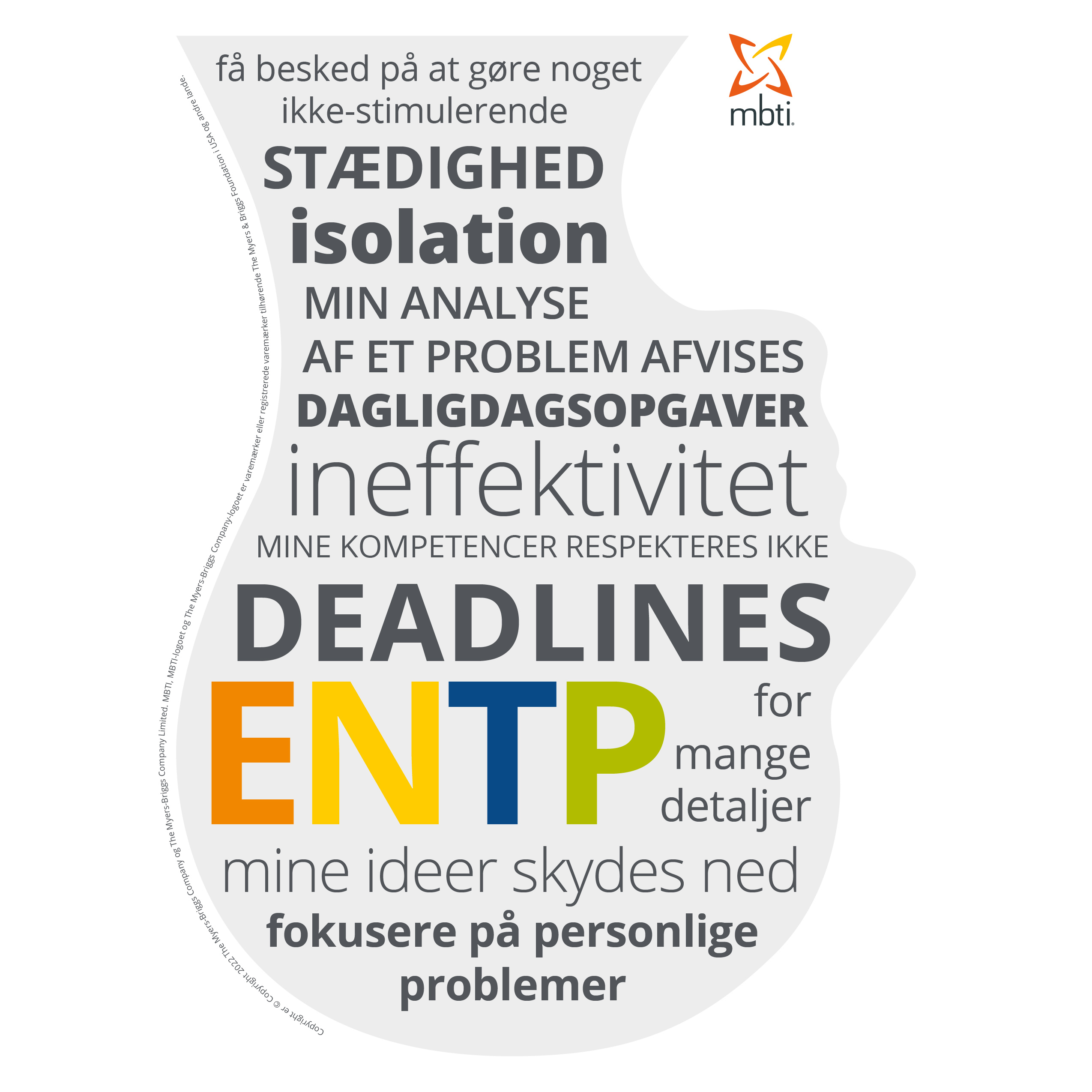 ENTP stresshoved på dansk MBTI®