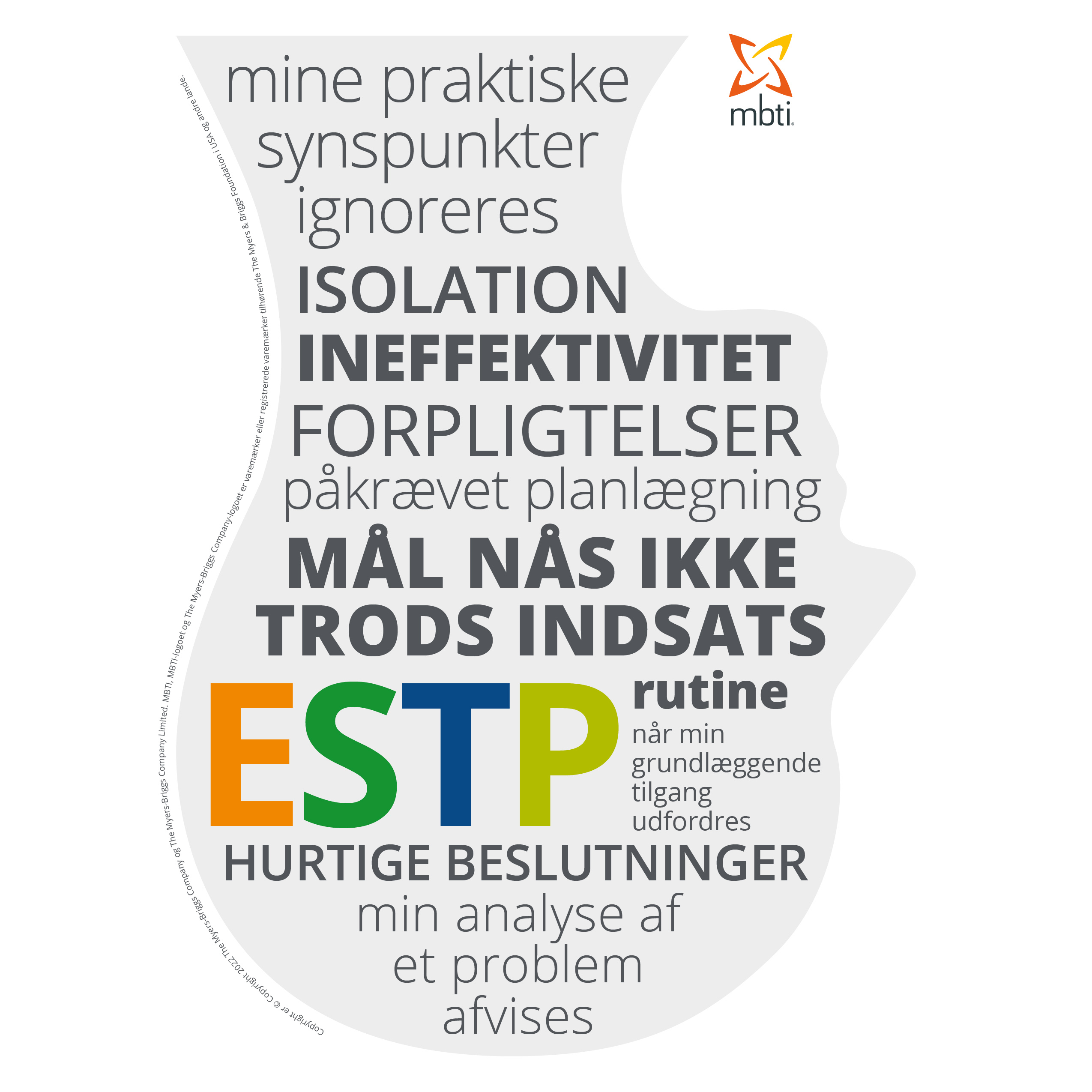 ESTP stresshoved dansk fullres ESTP stresshoved på dansk MBTI®