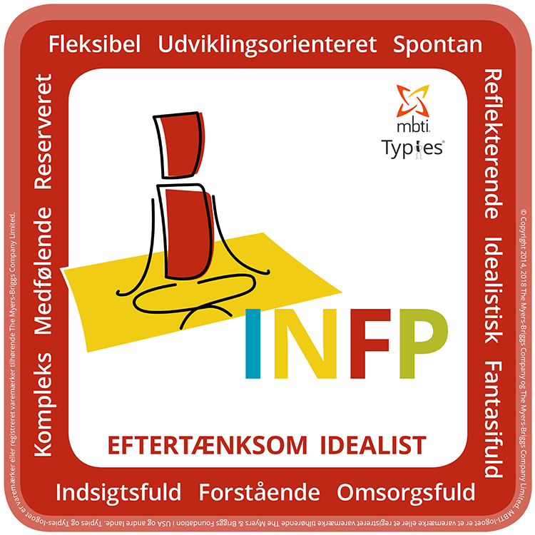 INFP-typie-DA-750x750 INFP type kode MBTI® Typie dansk illustration
