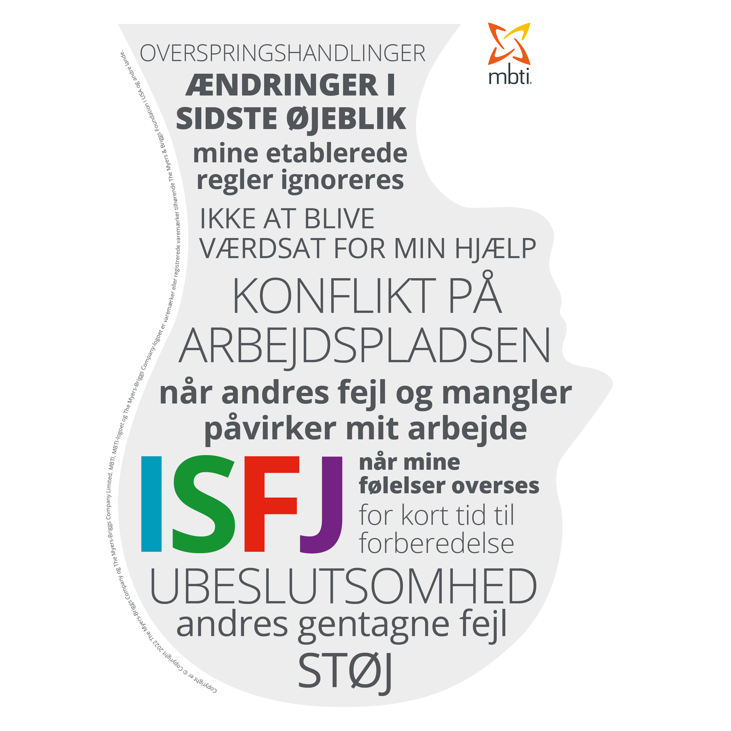 ISFJ stresshoved dansk fullres ISFJ stresshoved på dansk MBTI®