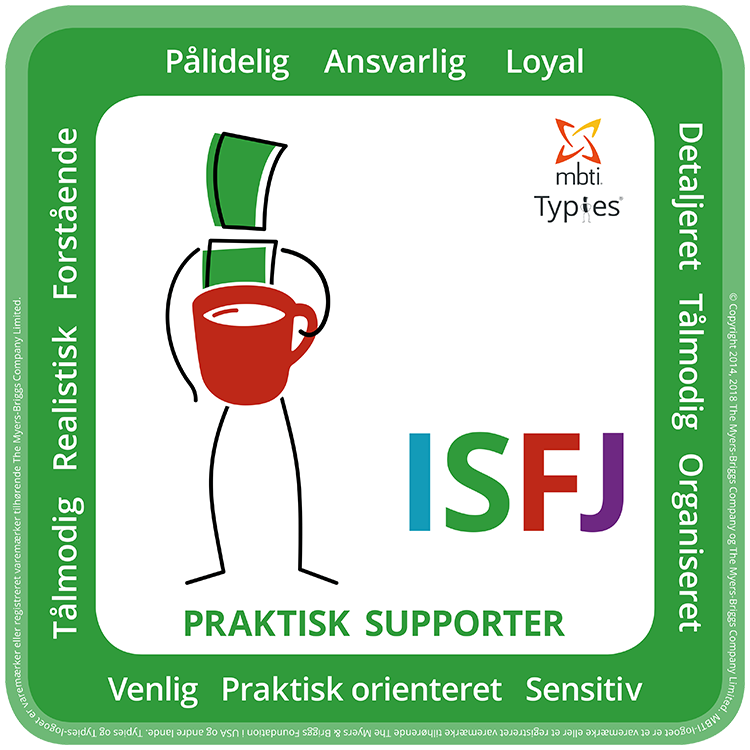 ISFJ-typie-DA-750x750 ISFJ type kode MBTI® Typie dansk illustration